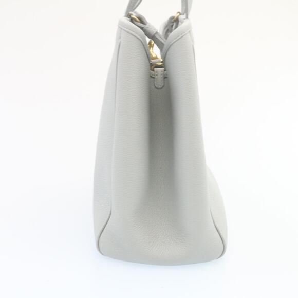 CELINE Small Fold Cabas Hand Bag Shoulder Bag Light Blue - Picture 4 of 12